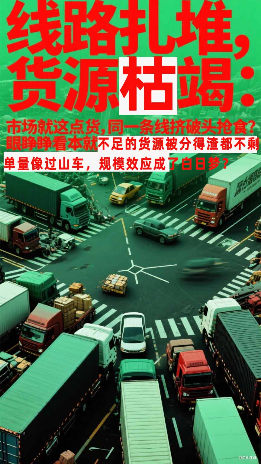 线路扎堆，货源枯竭